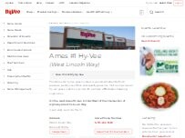Website Screenshot Hy-Vee Pickup