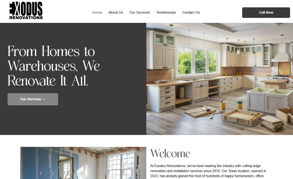 Images Exodus Renovations