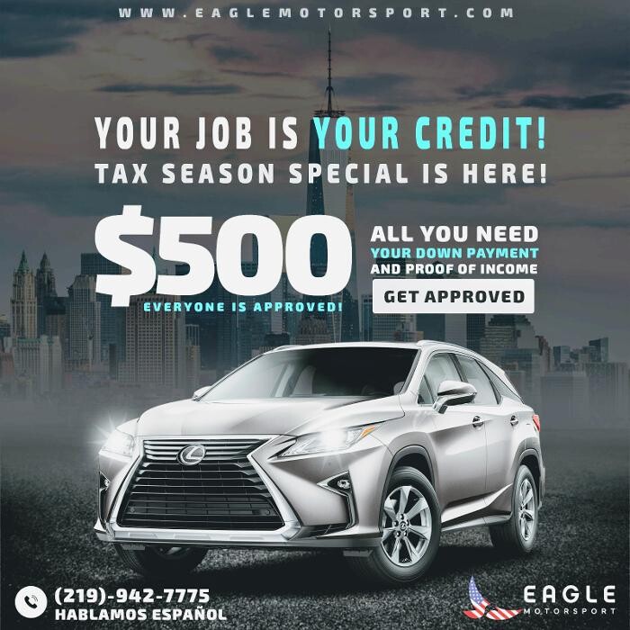 Images Eagle Motorsport Used Cars - Bad Credit Auto Finance in Northwest Indiana