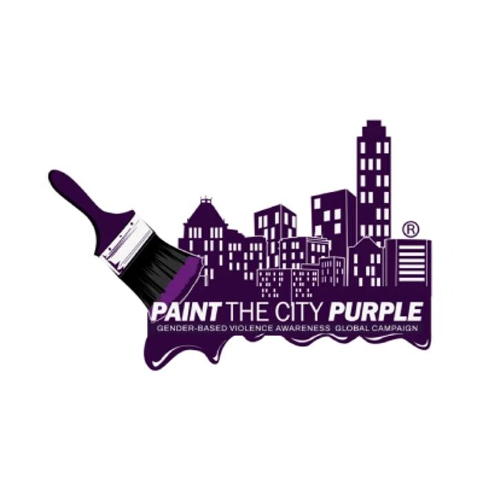 Paint the City Purple Campaign Logo