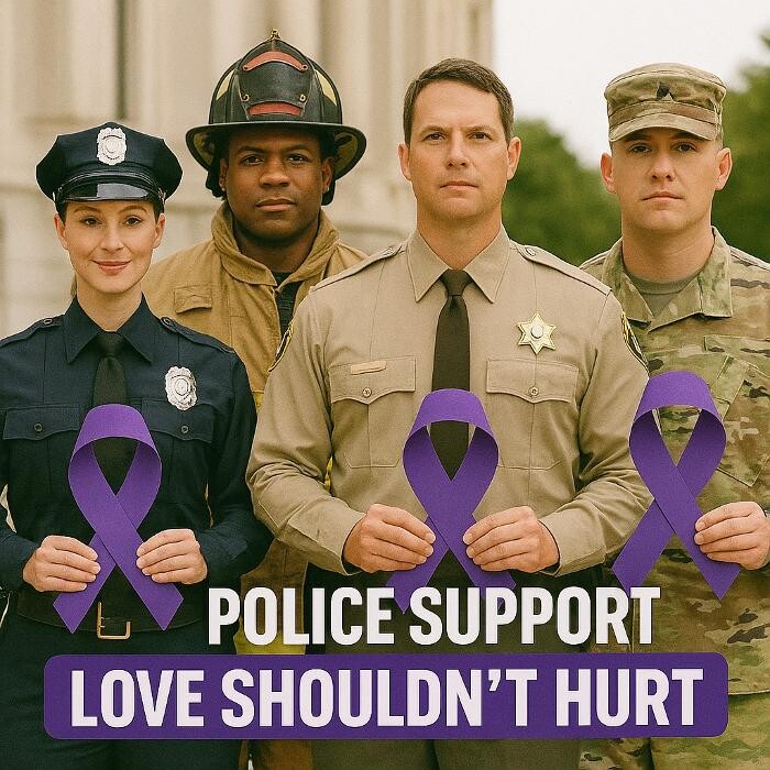 Images Paint the City Purple Campaign