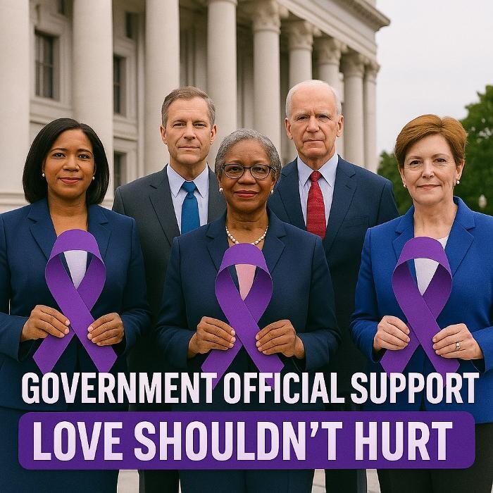 Images Paint the City Purple Campaign