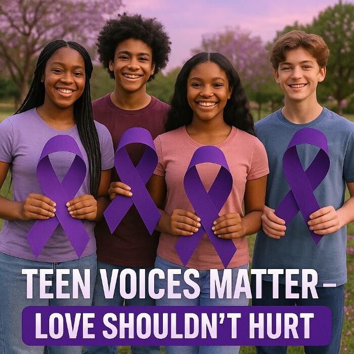 Images Paint the City Purple Campaign