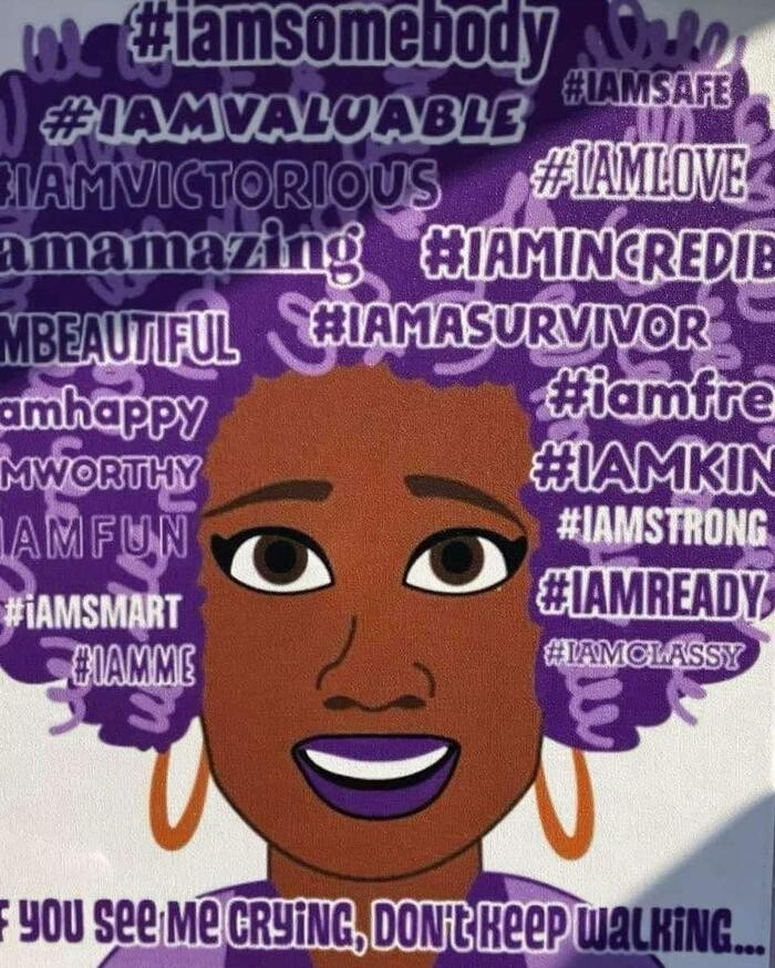 Images Paint the City Purple Campaign