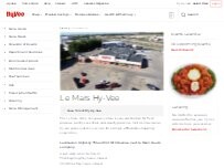 Website Screenshot Hy-Vee Pickup