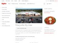 Website Screenshot Hy-Vee Pickup