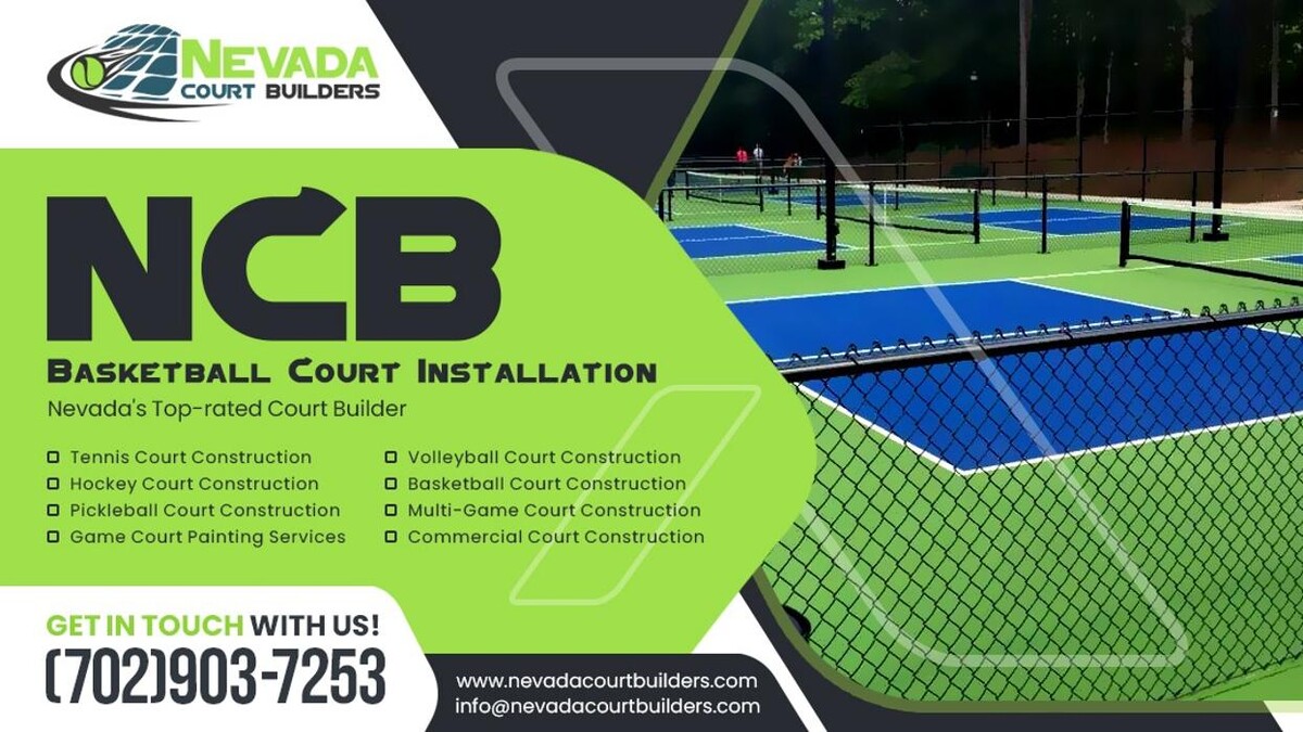 Images NCB Basketball Court Installation