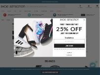 Website Screenshot Shoe Sensation