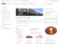 Website Screenshot Hy-Vee Pickup