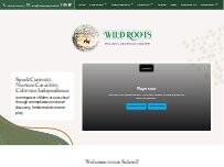 Website Screenshot Wild Roots Holistic Learning Center