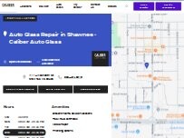 Website Screenshot Caliber Auto Glass