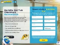 Website Screenshot Puddle Pools Intown Atlanta