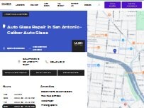 Website Screenshot Caliber Auto Glass