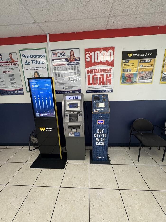 Images CoinFlip Bitcoin ATM - Check Cashing USA (Homestead)