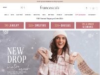 Website Screenshot francesca's