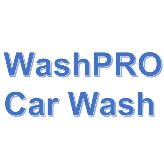 WashPRO Car Wash Logo
