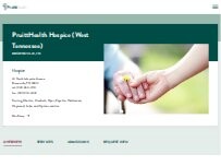 Website Screenshot PruittHealth Hospice & Palliative Care (West Tennessee)