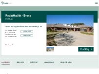Website Screenshot PruittHealth - Evans