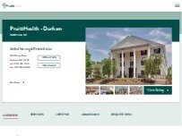 Website Screenshot PruittHealth - Durham