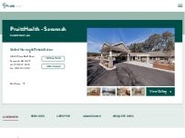 Website Screenshot PruittHealth - Savannah