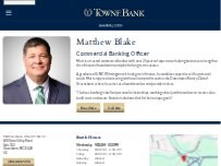 Website Screenshot Matthew Blake