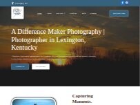 Website Screenshot A Difference Maker Photography