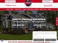 Website Screenshot Dero's Painting & Hardwood Floors