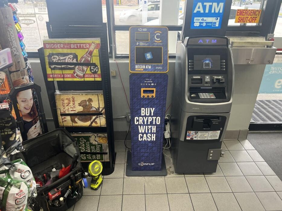 Images CoinFlip Bitcoin ATM - Checkout Food Stores 65 (Houston)