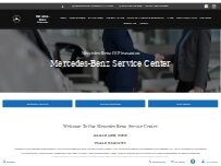 Website Screenshot Mercedes-Benz of Pleasanton Service Department