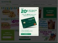 Website Screenshot QuickChek