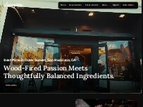 Website Screenshot DAMNFiNE pizza