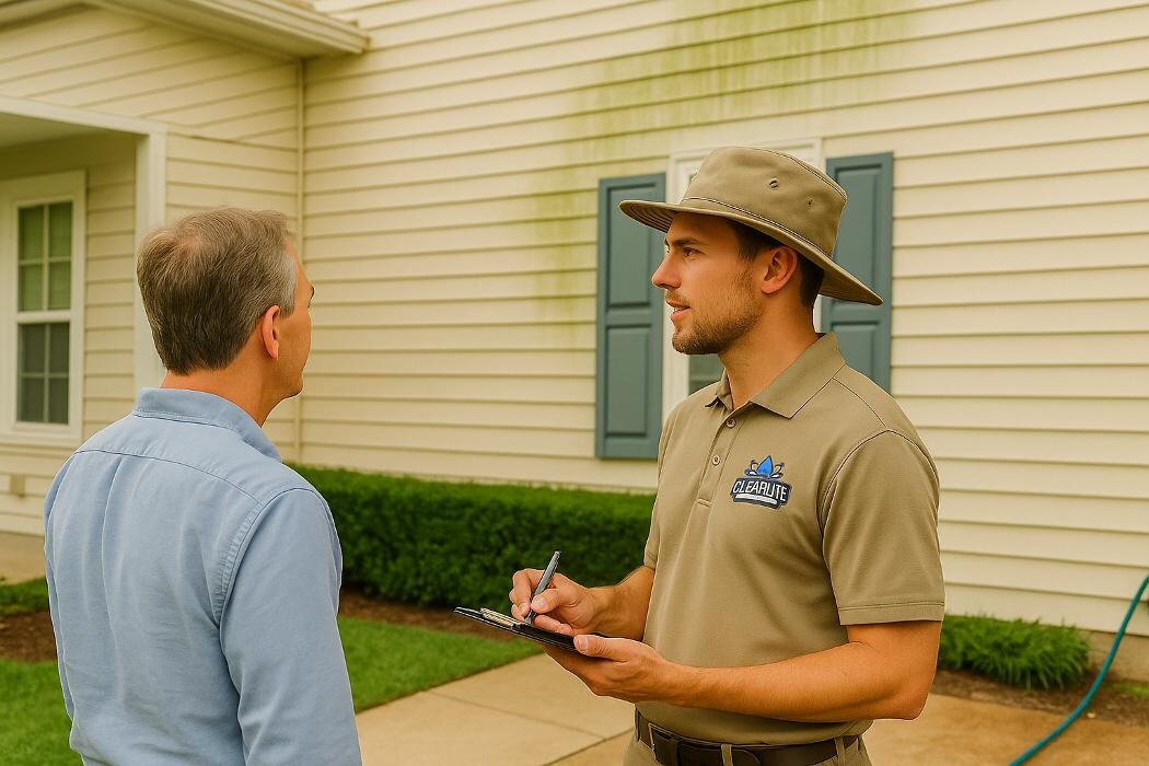Images Clearlite Pressure Washing