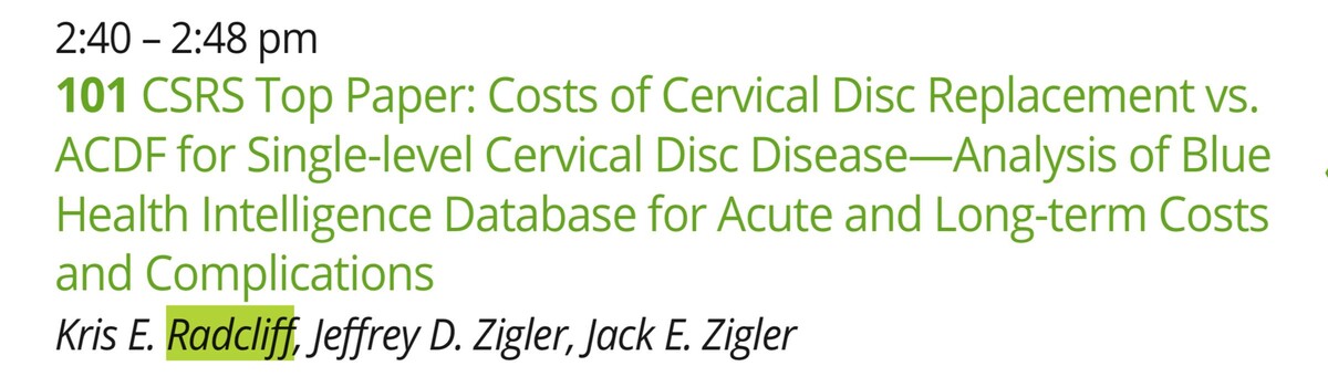 Images Progressive Spine & Orthopaedics - Dr Kris Radcliff - Somers Point