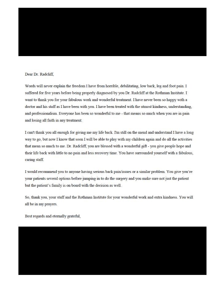 Images Progressive Spine & Orthopaedics - Dr Kris Radcliff - Somers Point