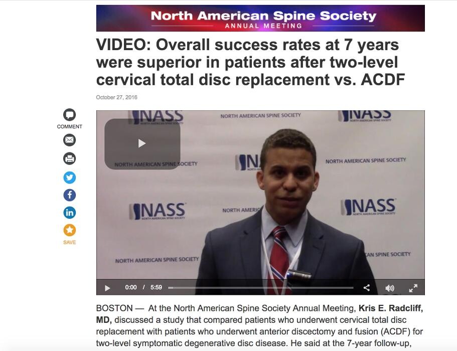 Images Progressive Spine & Orthopaedics - Dr Kris Radcliff - Somers Point