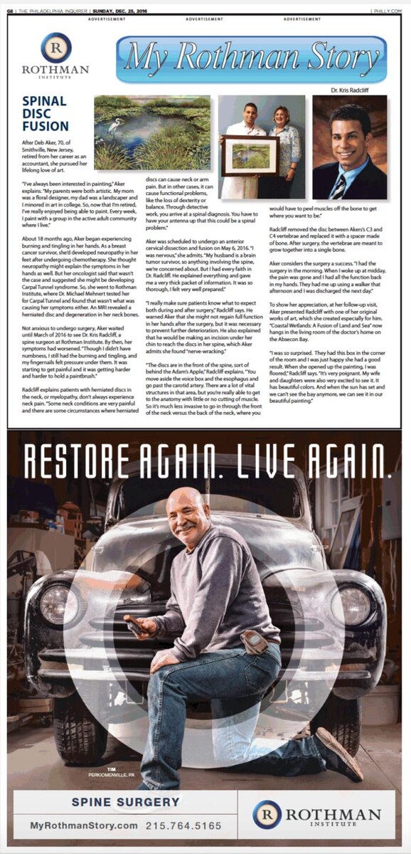 Images Progressive Spine & Orthopaedics - Dr Kris Radcliff - Somers Point