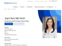 Website Screenshot Joyce Hoot, MD, FAAD