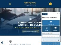 Website Screenshot Fight My Injury - Injury Lawyers