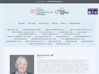 Website Screenshot Burton Greenberg, MD