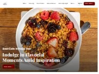 Website Screenshot Café Muse