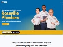 Website Screenshot Benjamin Franklin Plumbing