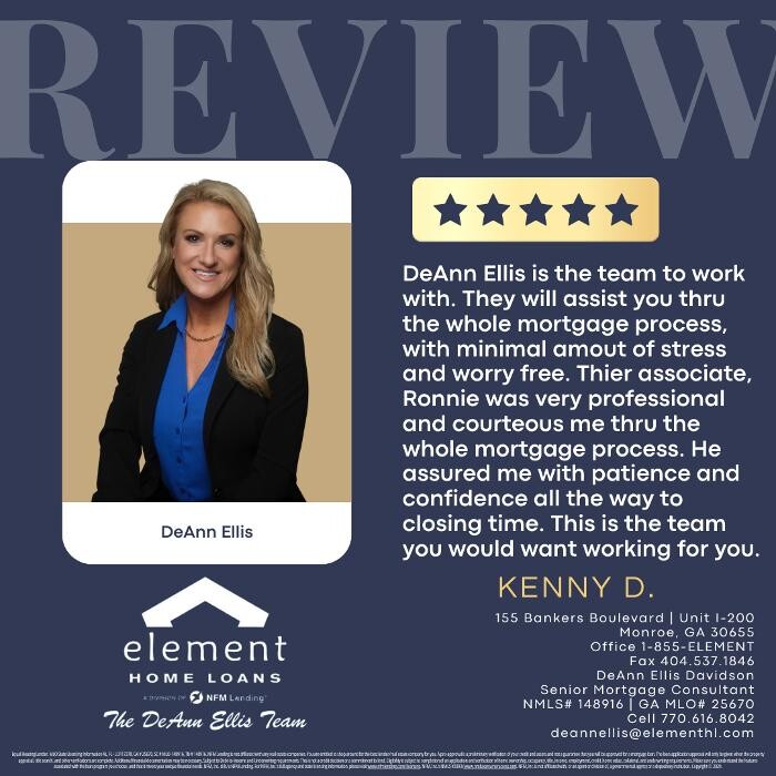 Images Element Home Loans: The DeAnn Ellis Team