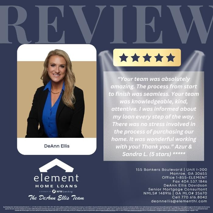 Images Element Home Loans: The DeAnn Ellis Team