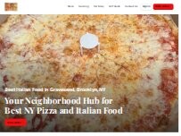 Website Screenshot Sofia Pizza