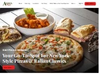 Website Screenshot Annie's Pizza Subs & Wings