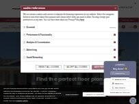 Website Screenshot Lifestyles at Hueco Valley