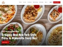 Website Screenshot Bryan's Place Pizza & Pasta - NY Style