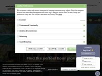 Website Screenshot The Woods Of Five Mile Creek