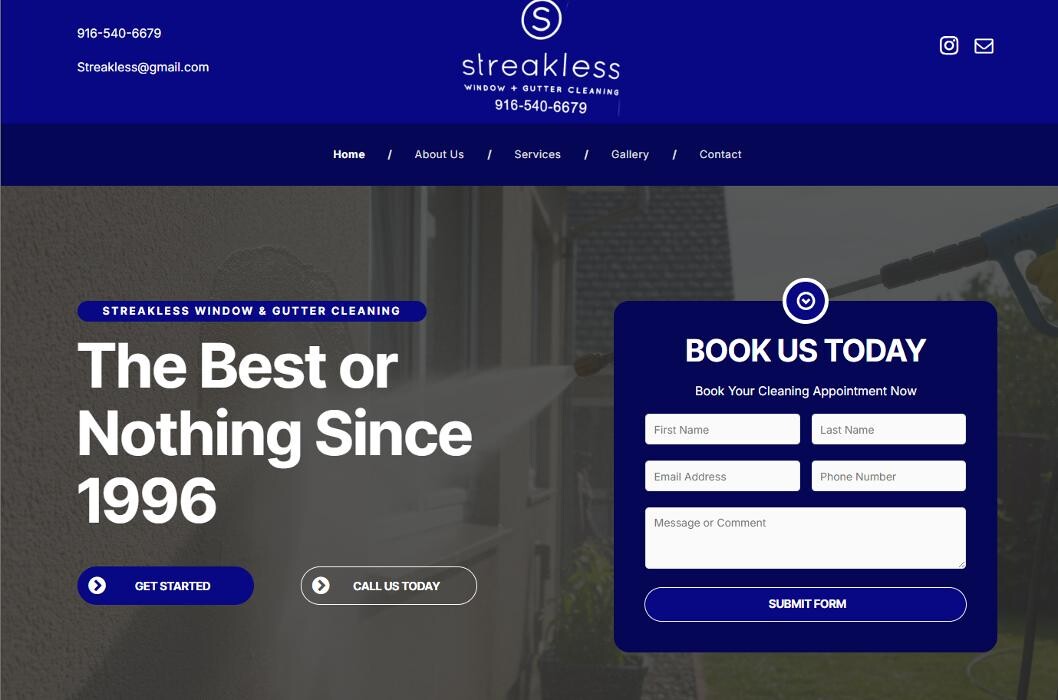 Images Streakless Window & Gutter Cleaning