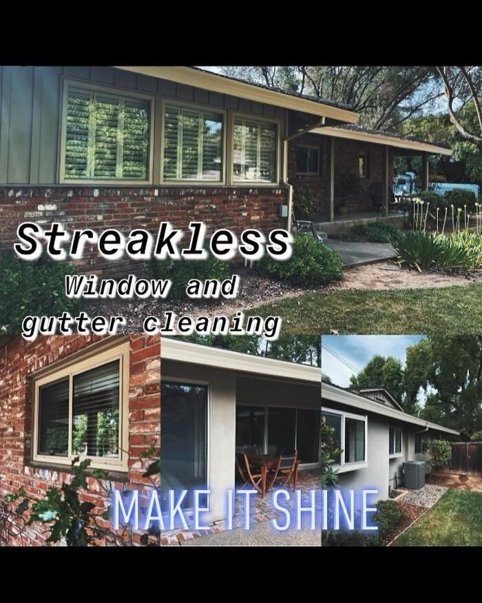 Images Streakless Window & Gutter Cleaning